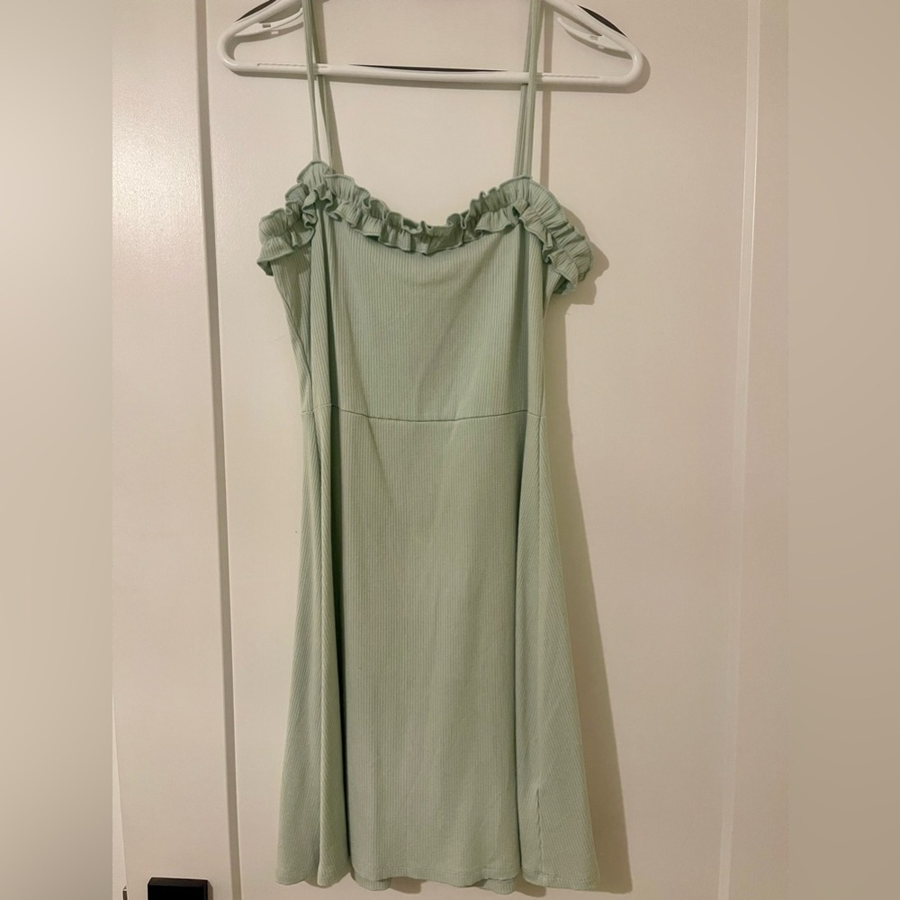 Sunday Best mint green sundress